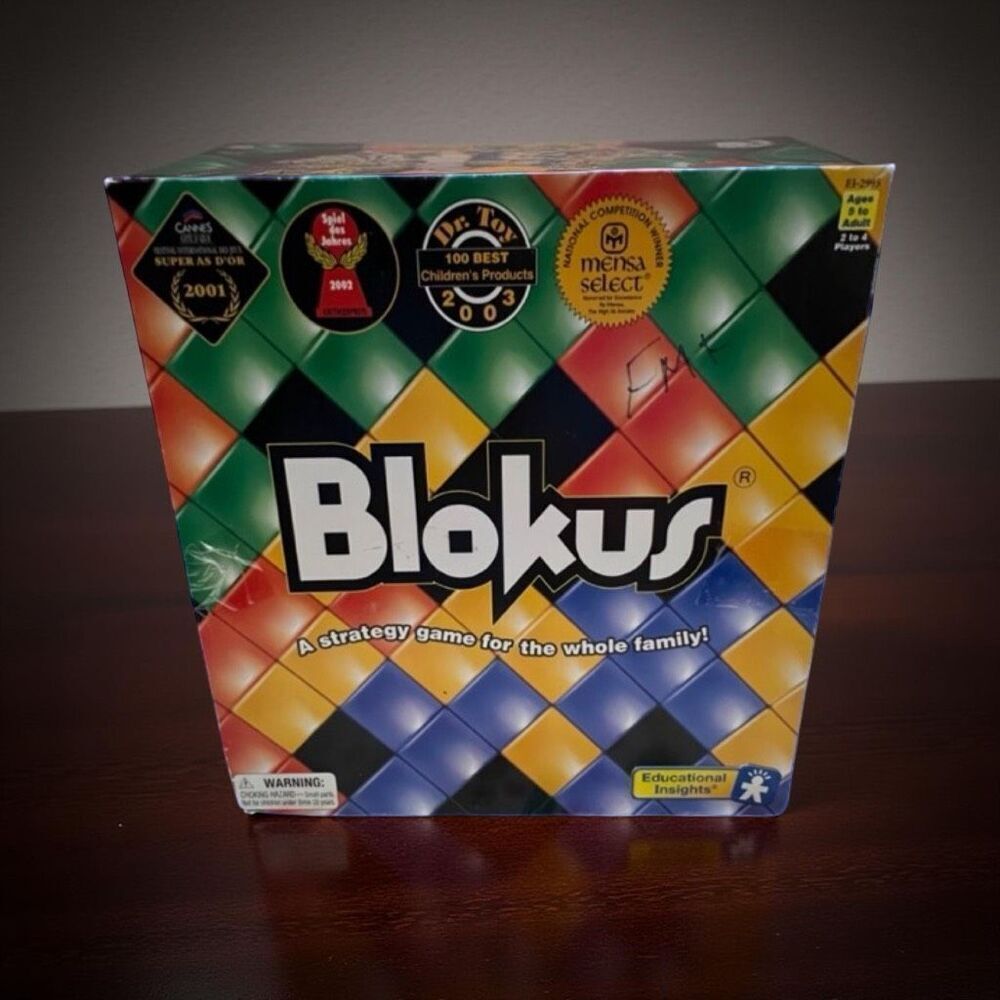 Blokus Game 2005 Educational Insights COMPLETE